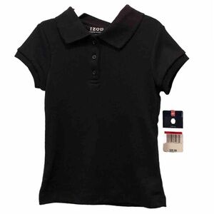 Izod Approved Schoolwear Uniform Girls Polo Navy New Golf Tennis XS 6/6X